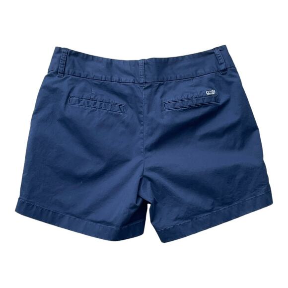 Vineyard Vines Dayboat Classic Shorts 5" Inseam Navy Blue Size 2 - Picture 3 of 9